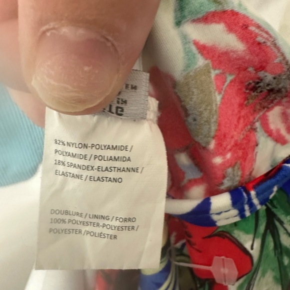 Lord & Taylor Design Lab Floral Flowy Bikini Top - Picture 9 of 10